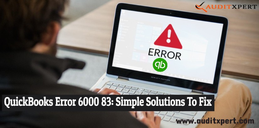 QuickBooks error 6000 83