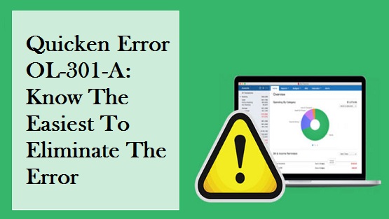 Fix Quicken Error OL-301 (While Using Online Services)